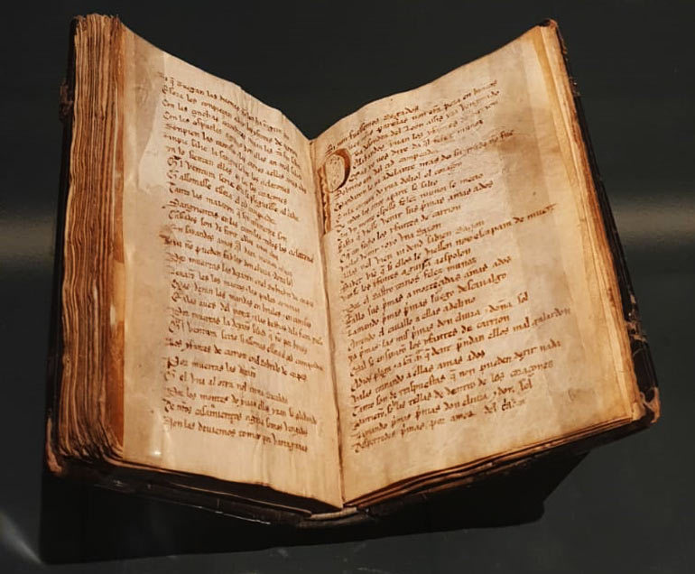 Manuscrito del Cantar de mio Cid